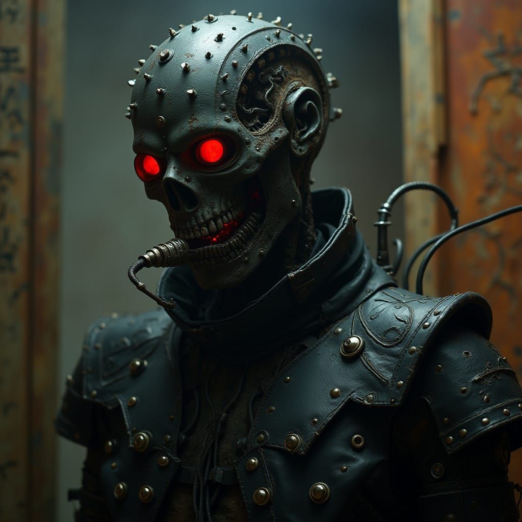 Cyberpunk Horror Hybrid: NOMANKIND Robot Meets Cenobites