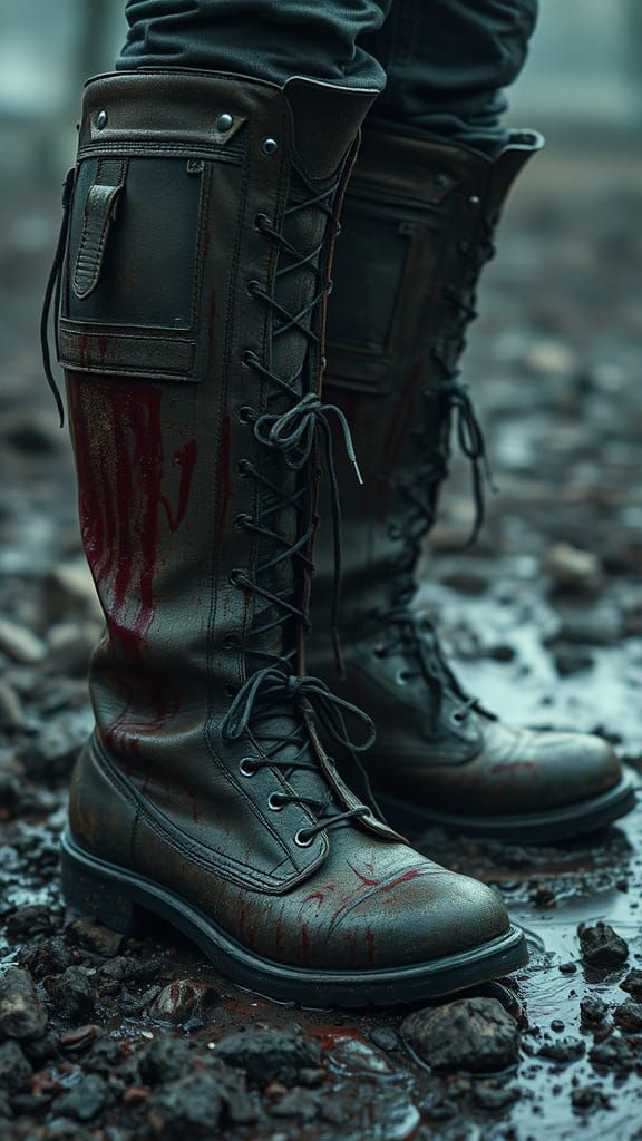 Grungy Sci-Fi Film Still Boots in Cinematic Haze