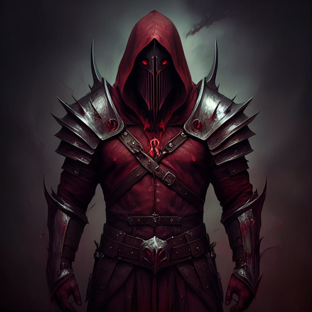 Dark Fantasy World in Grimdark Style