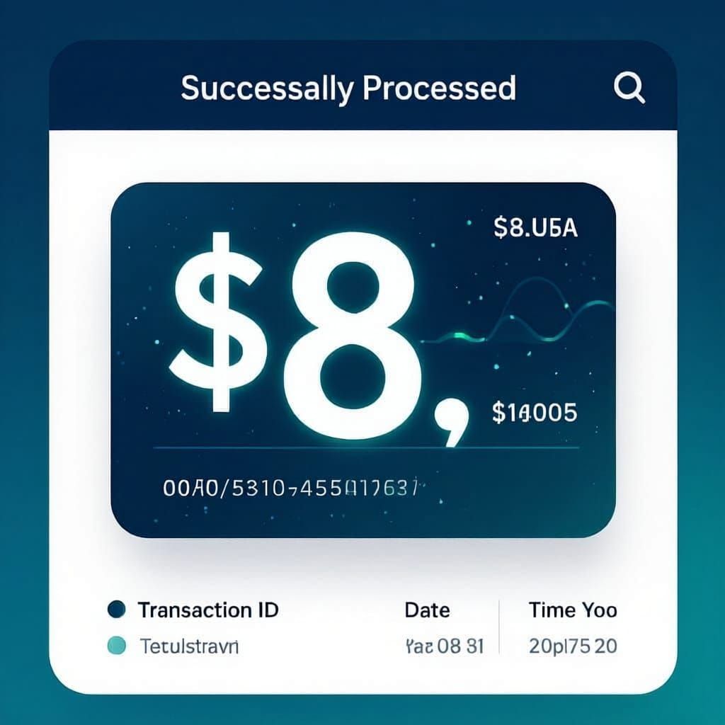 AI Generates Payment Screenshot for $8