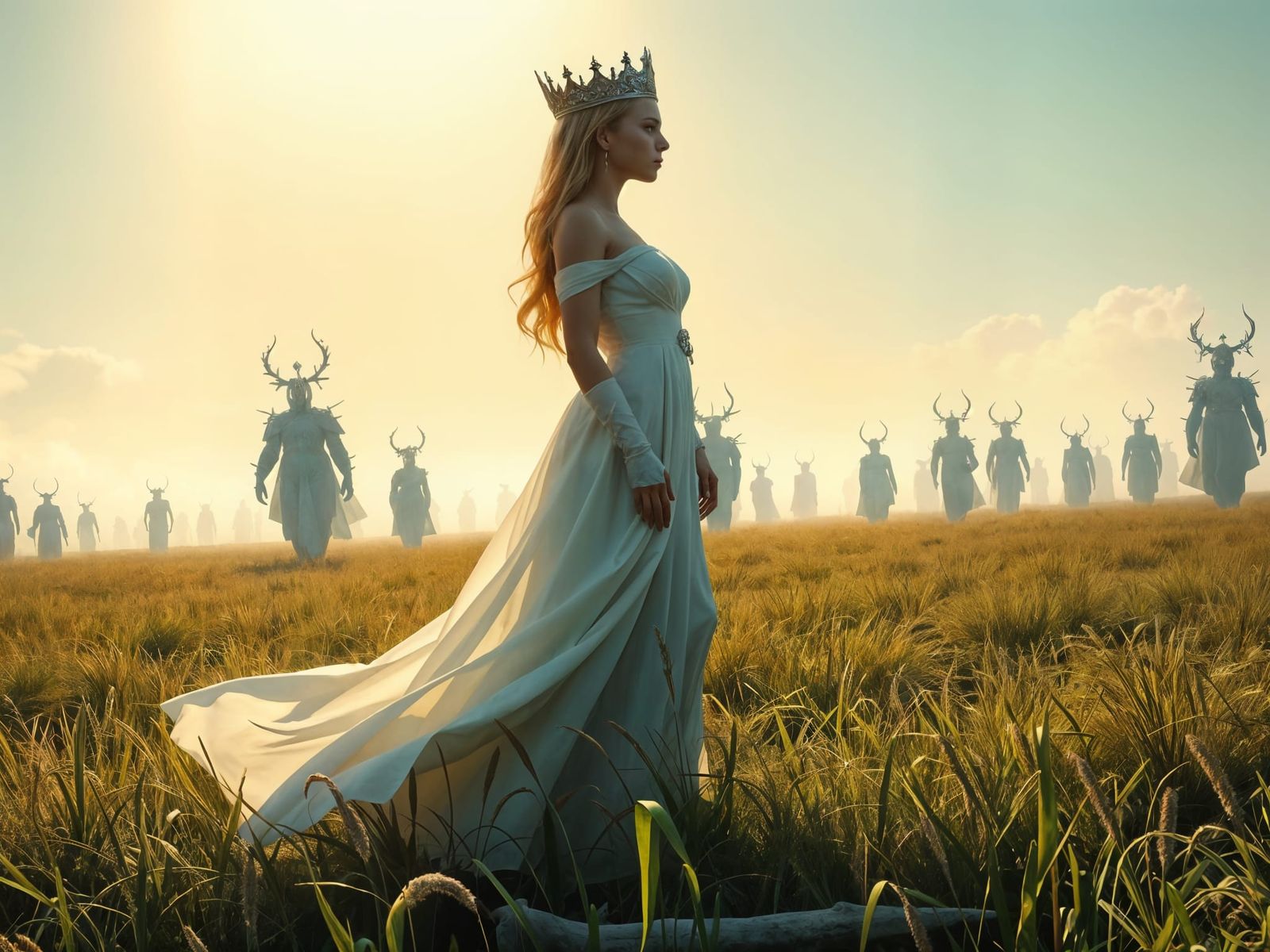 A battle for the Queen