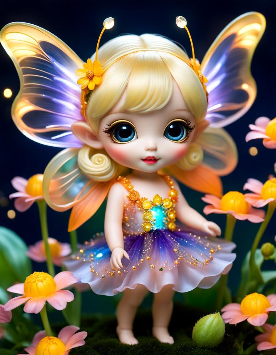 Firefly Fairies Frolic in Night Garden