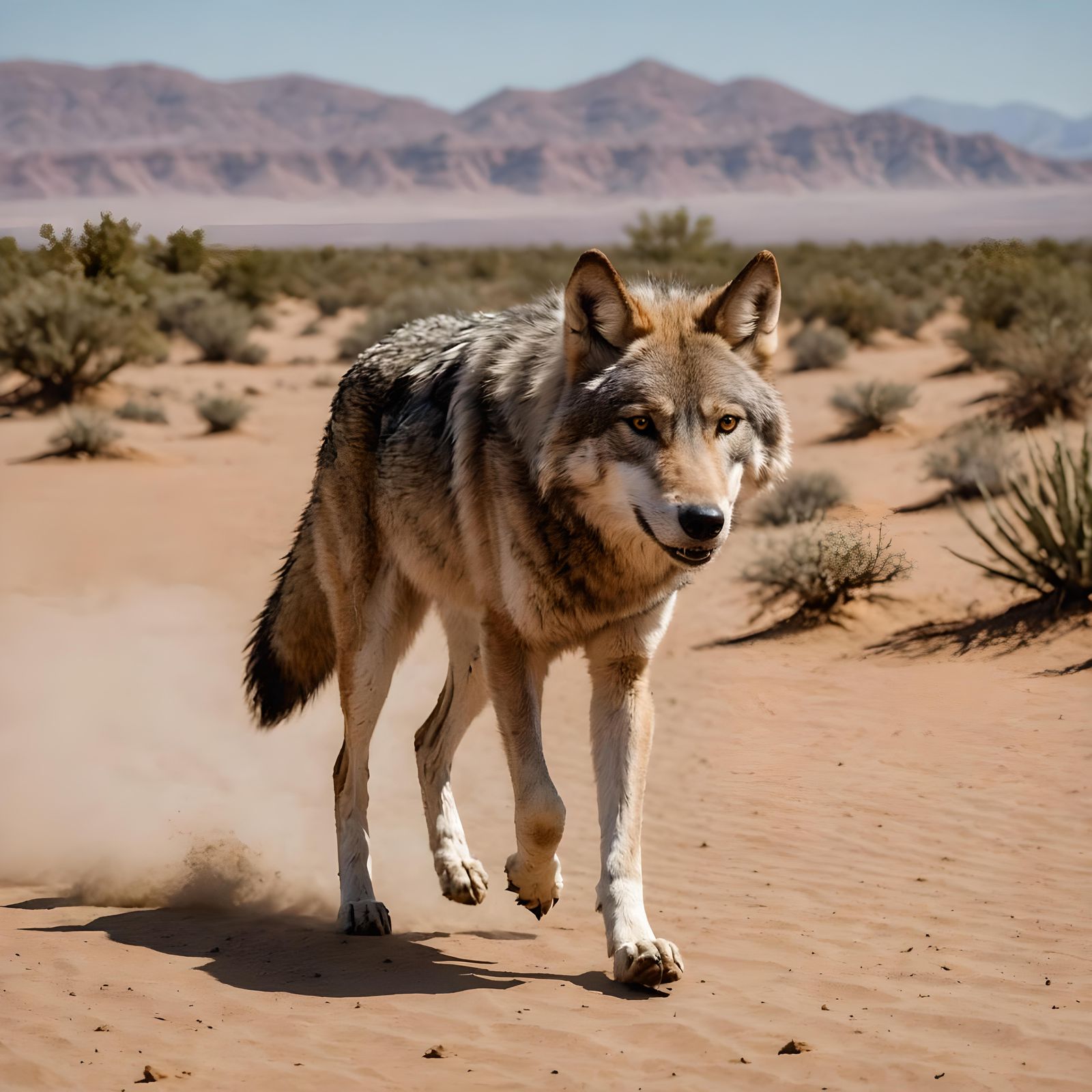 MY TOTEM, THE DESERT WOLF