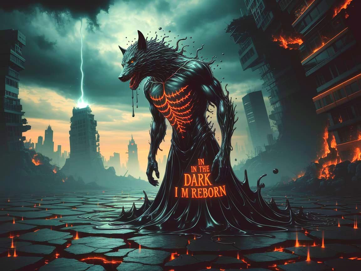 Towering Mercury Chimera Emerges from Barren Earth