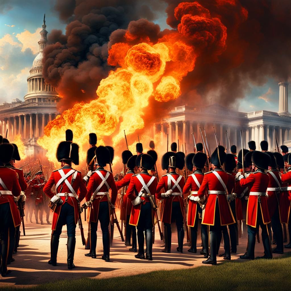 British Army Burns Washington D.C. in 1812