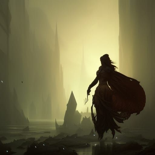 Hyperdetailed Dragons in Dark Fantasy Style