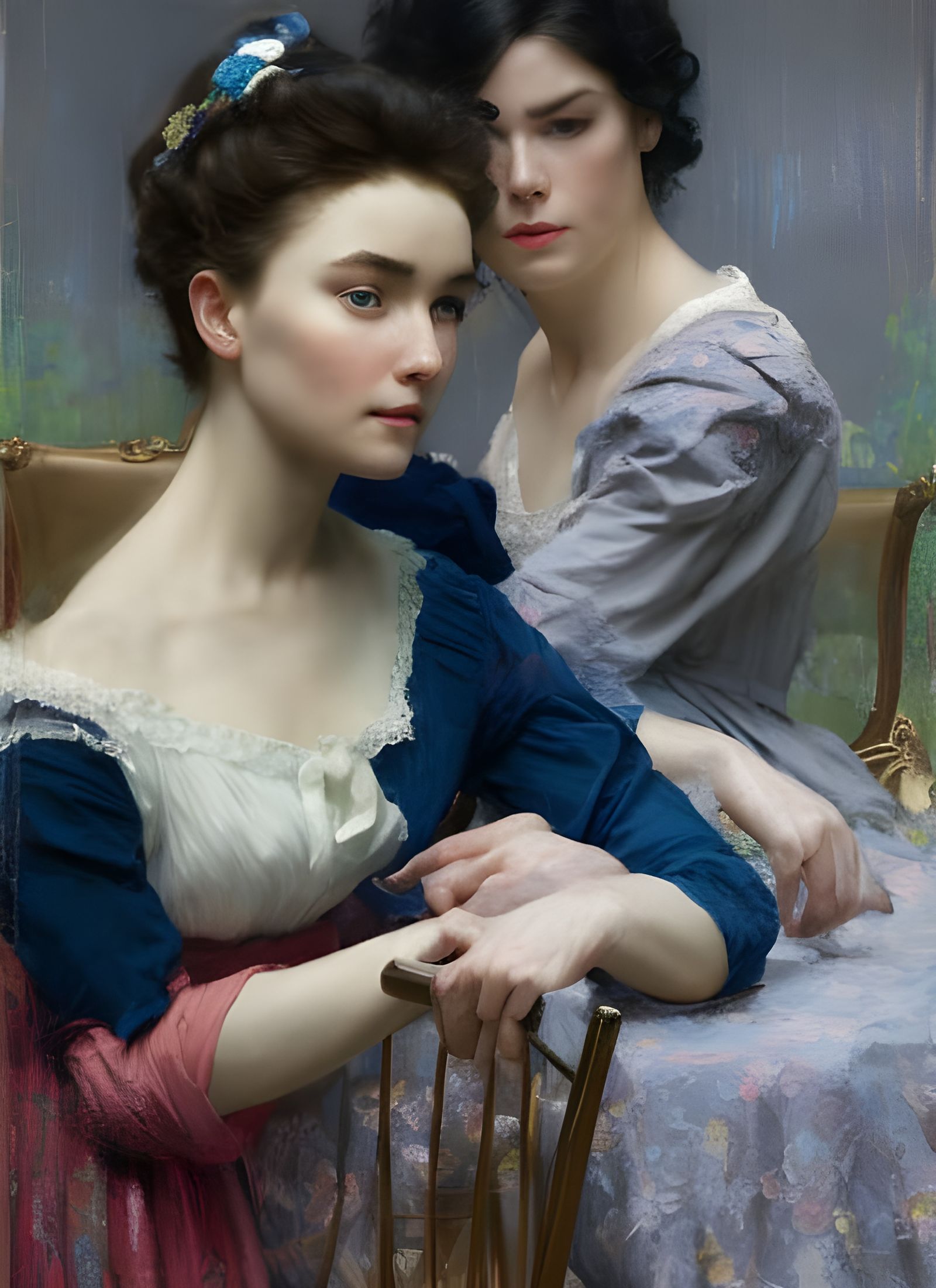 Hyperrealist Portrait of People in Dreamy Soft Light