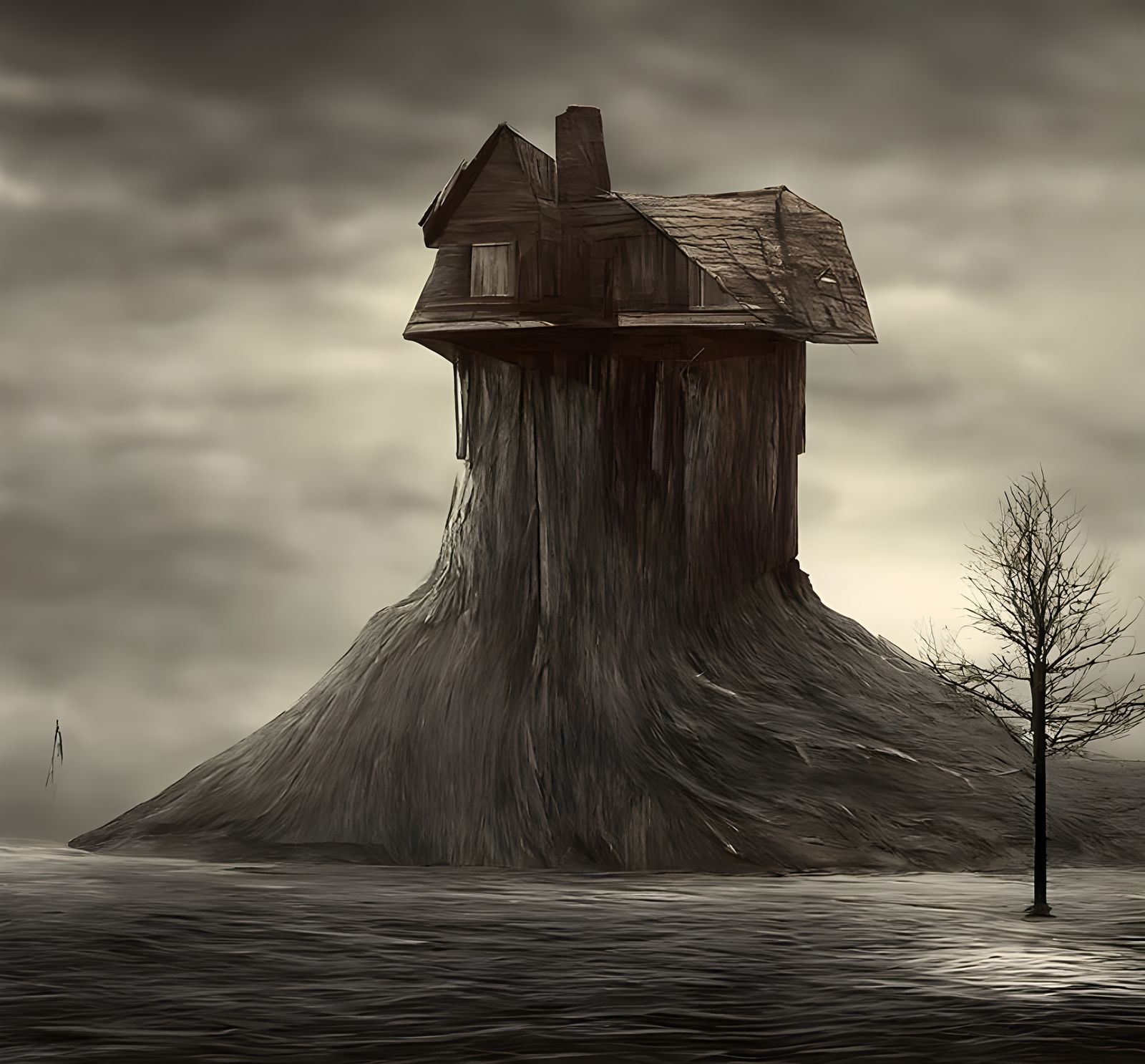 Ethereal Mist: An AI Generated Interpretation