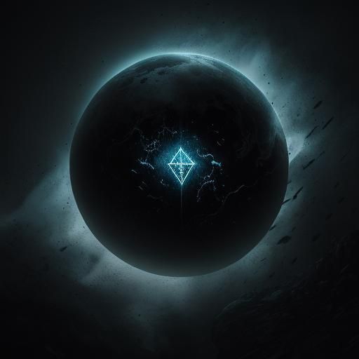 Mystical Orb of Power in Dark Fantasy Style
