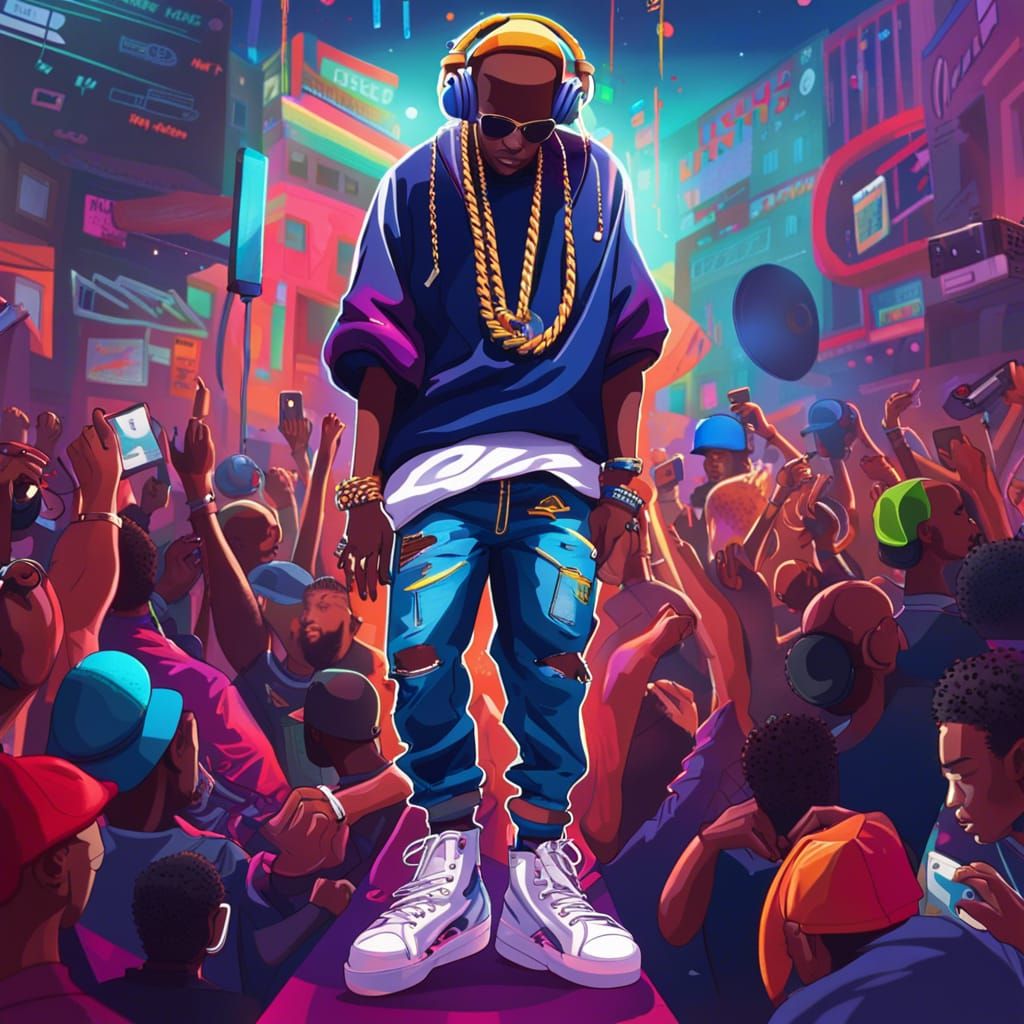 Hip Hop Fashion: Concert Style in Deep Color