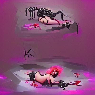 Stylized Macabre Concept Art Image