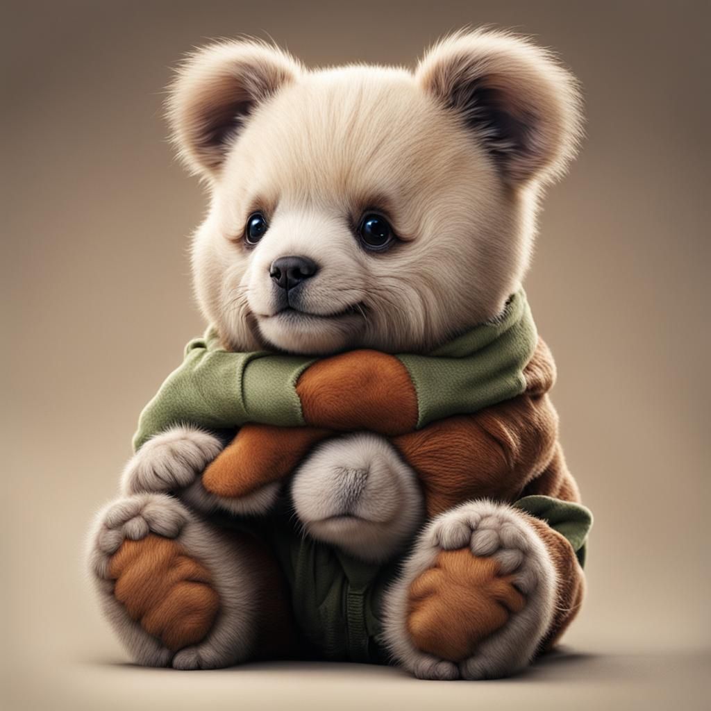 Cute and Cuddly AI Image