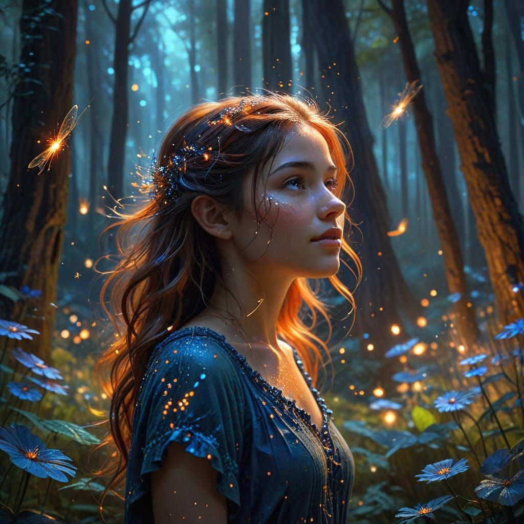 Enchanted Woodland Goddess