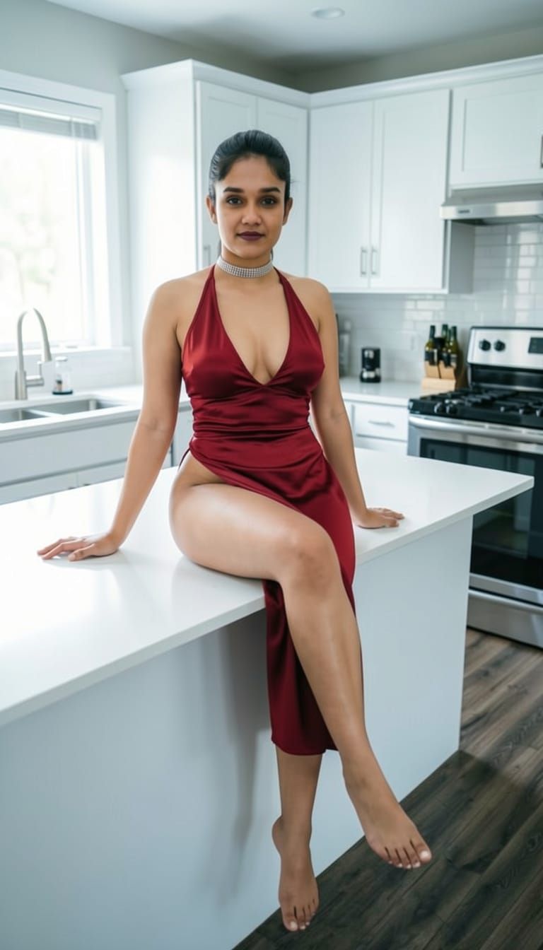 Woman Performing Standing Oversplit Stretch