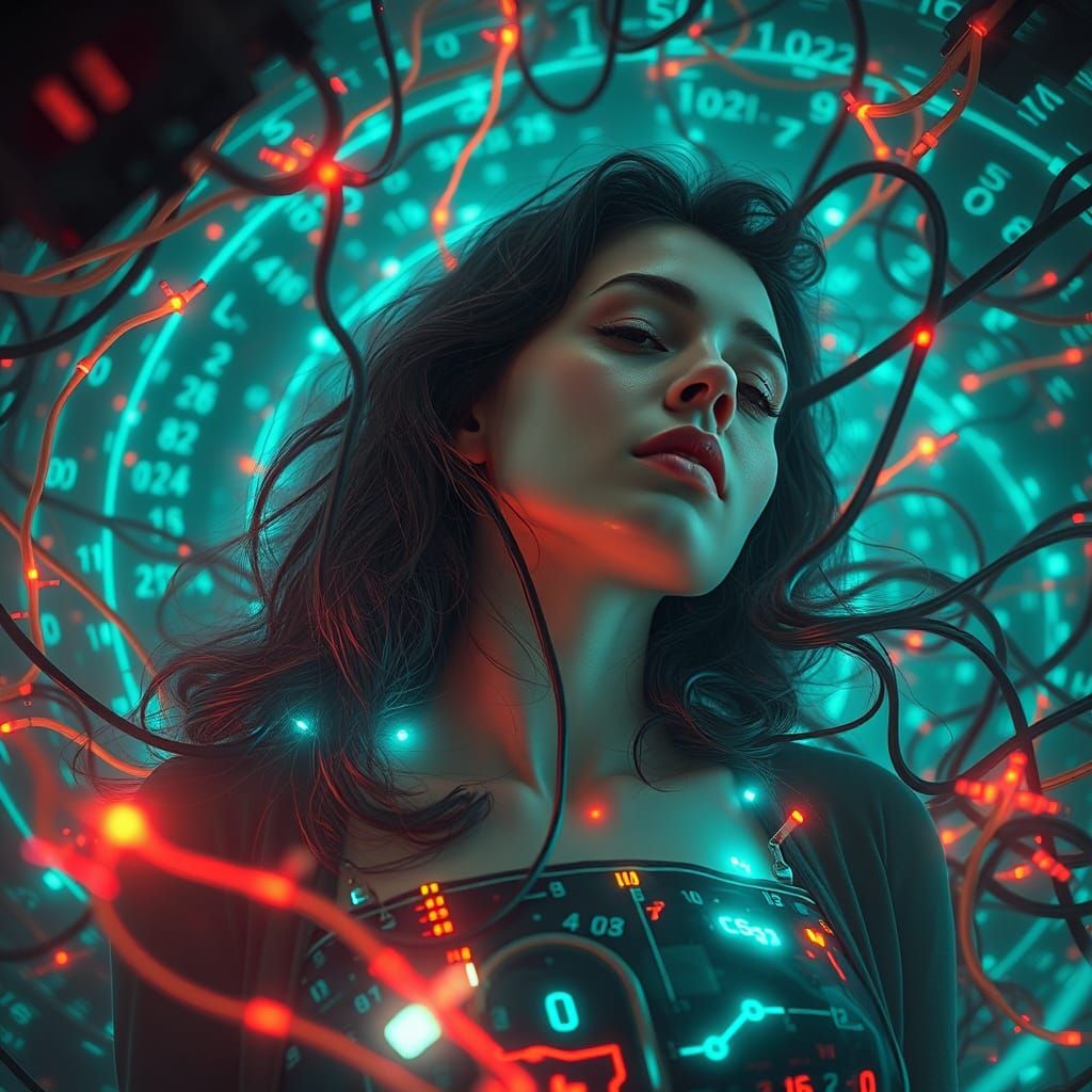 Hypnotic Trance Amidst Circuitry and Equations