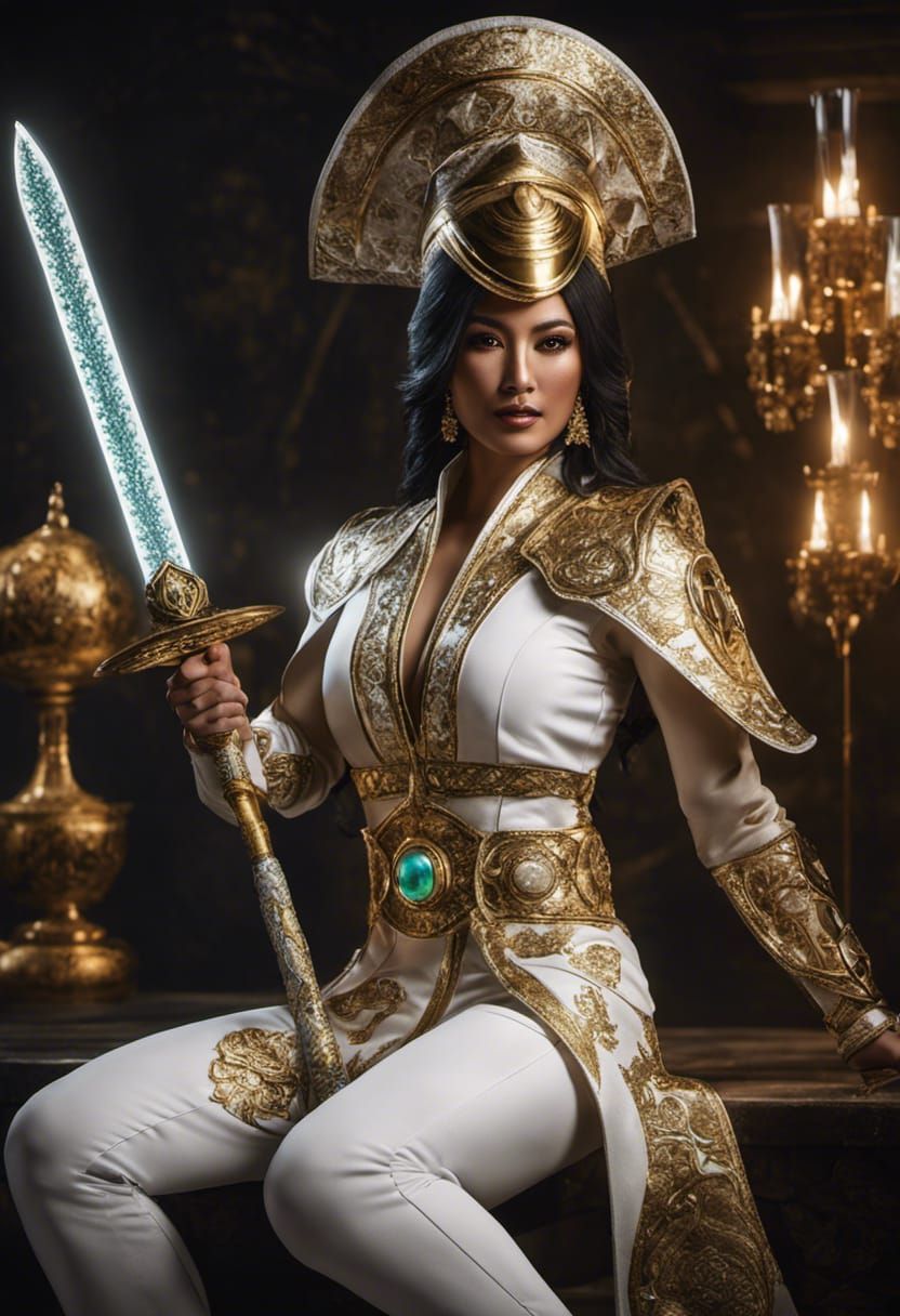 Detailed Portrait of Ashrah, Outworld Warrior Priestess