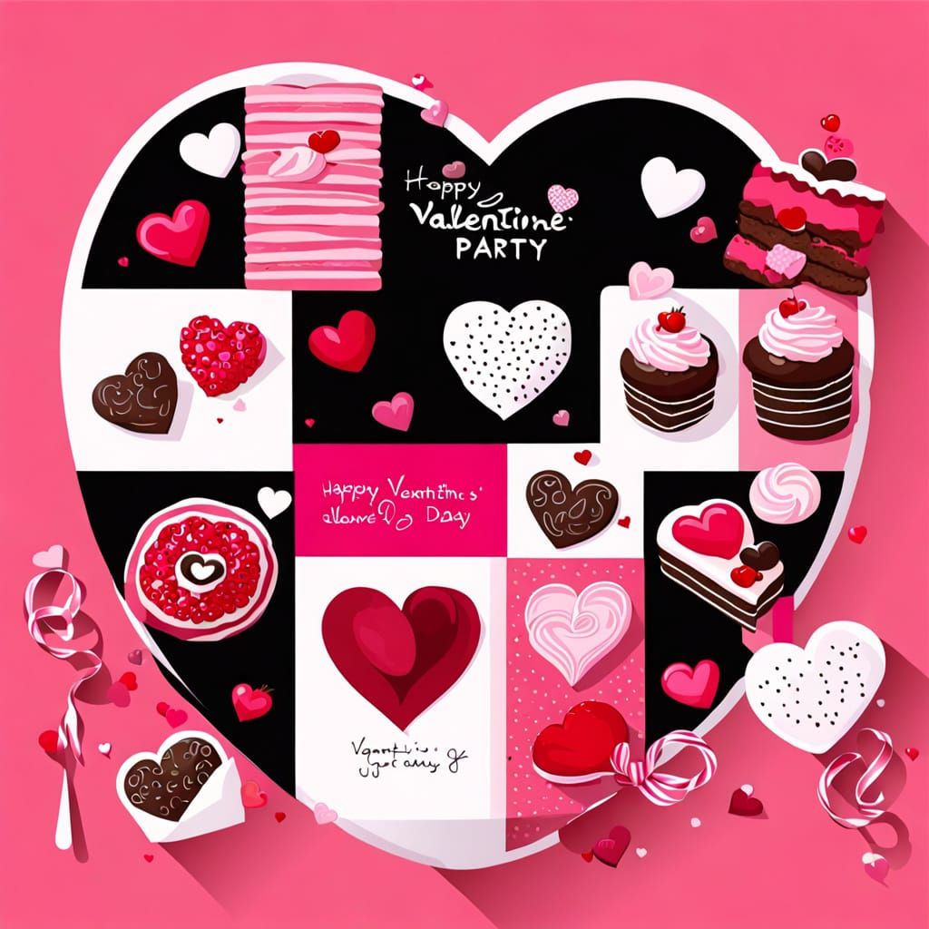 Sweet Valentine's Day Still Life in Pastel Hues