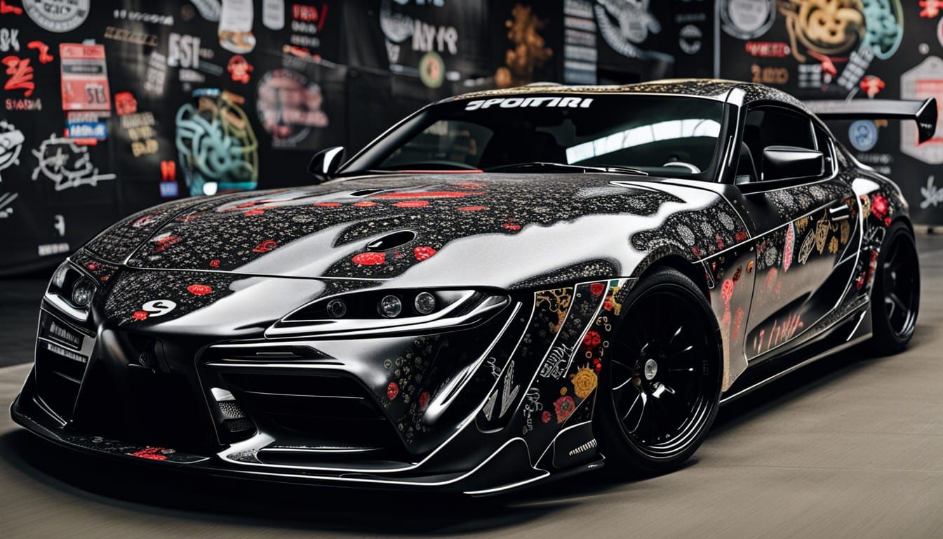 Tokyo Supra with Decals