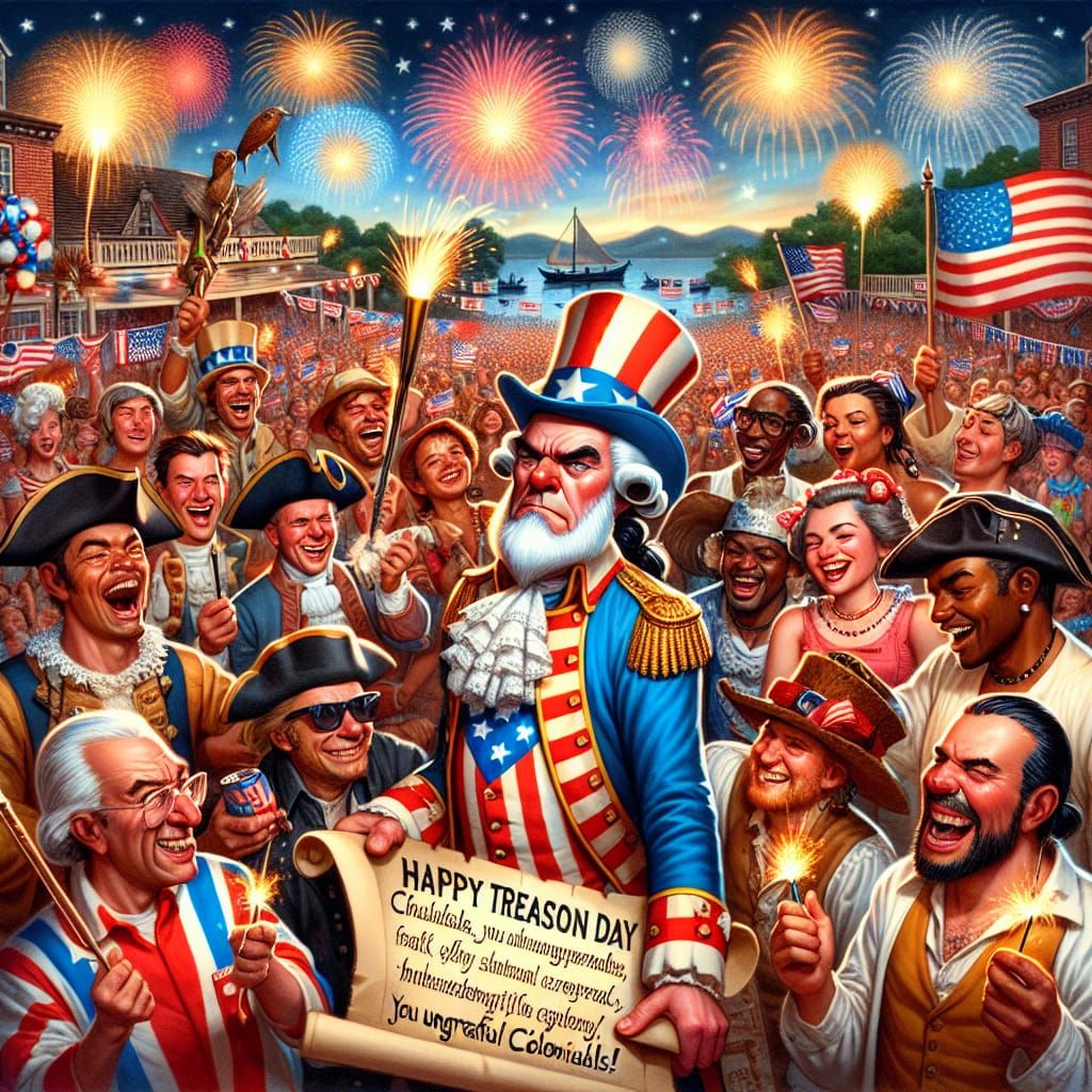 Happy Treason Day you ungrateful Colonials 😉