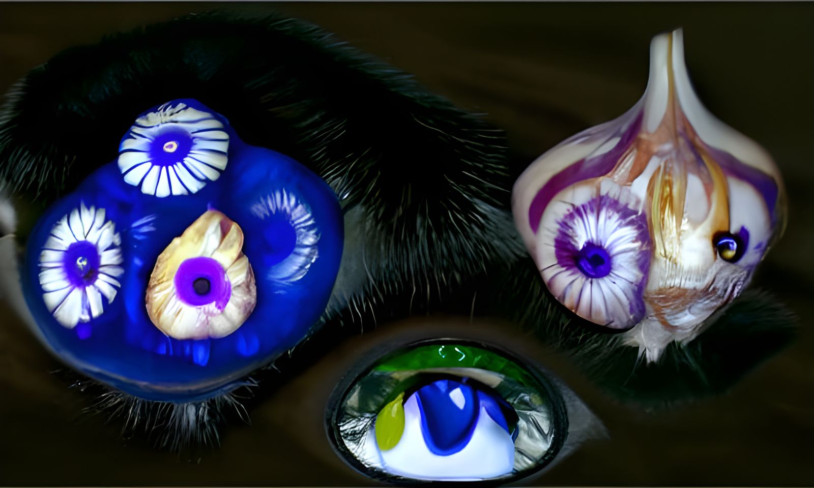 Surreal Eyes Pointing in Every Direction