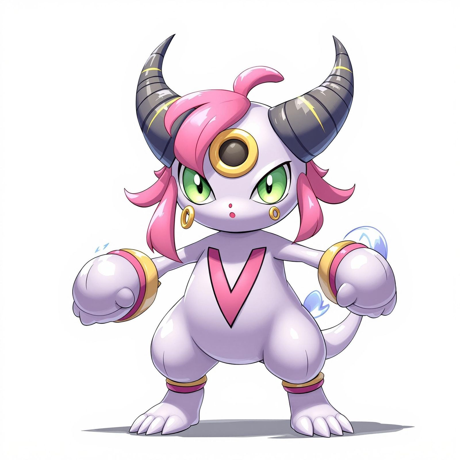 Mystical Pokémon in Elegant, Fantasy Style