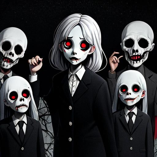 Night of the Living Dead AI Image