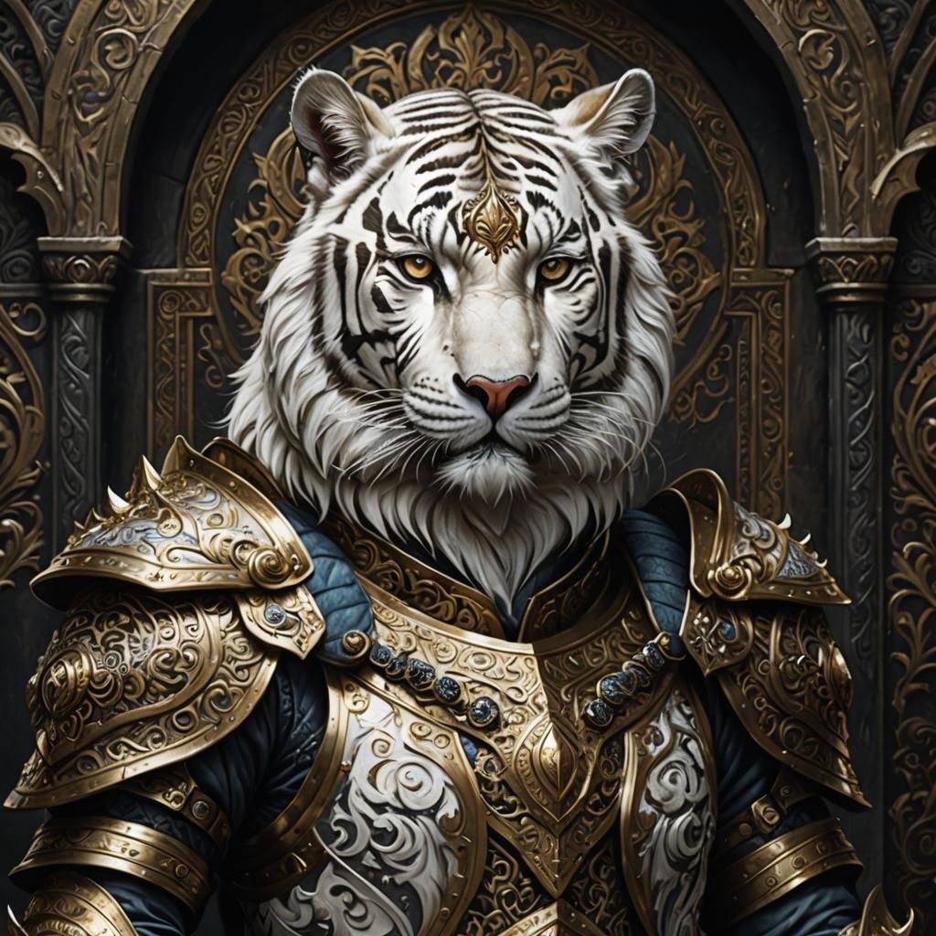 Medieval Tiger Knight!