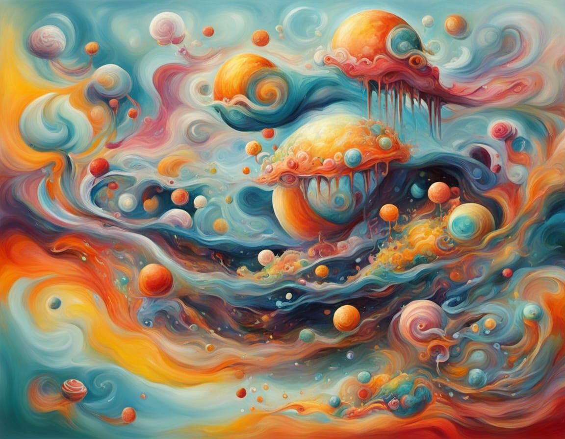 Surreal Sandwisp Artwork in 3Delight Style