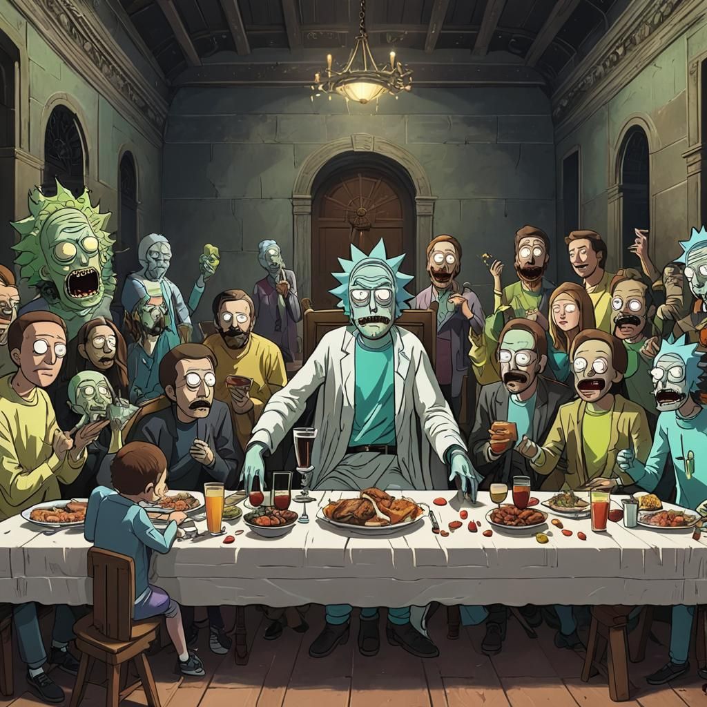 Zombie Rick's Last Supper