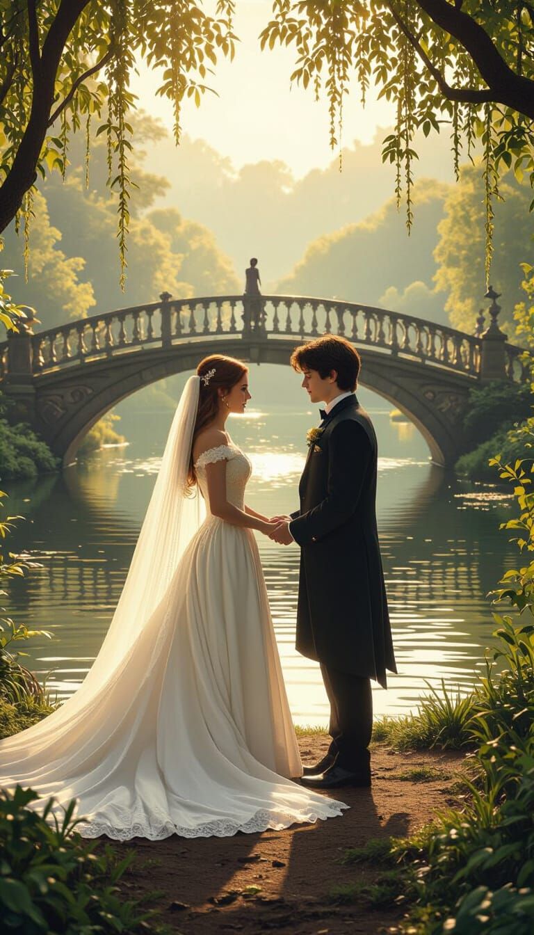 Harry Potter and Ginny Weasley's Lakeside Wedding