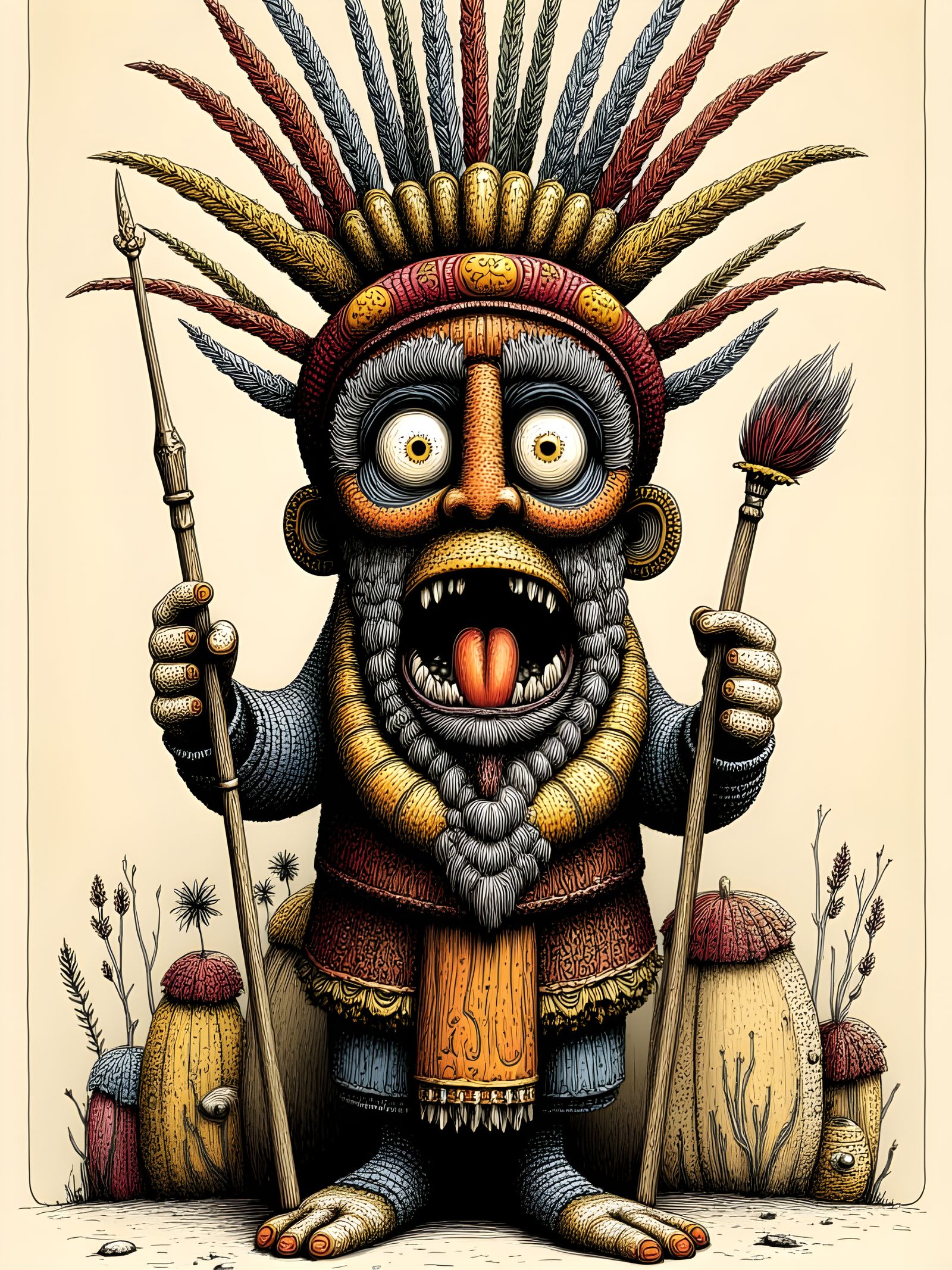 Warrior Tiki of Torment