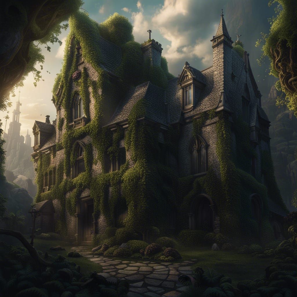 My house of stone, your Ivy grows