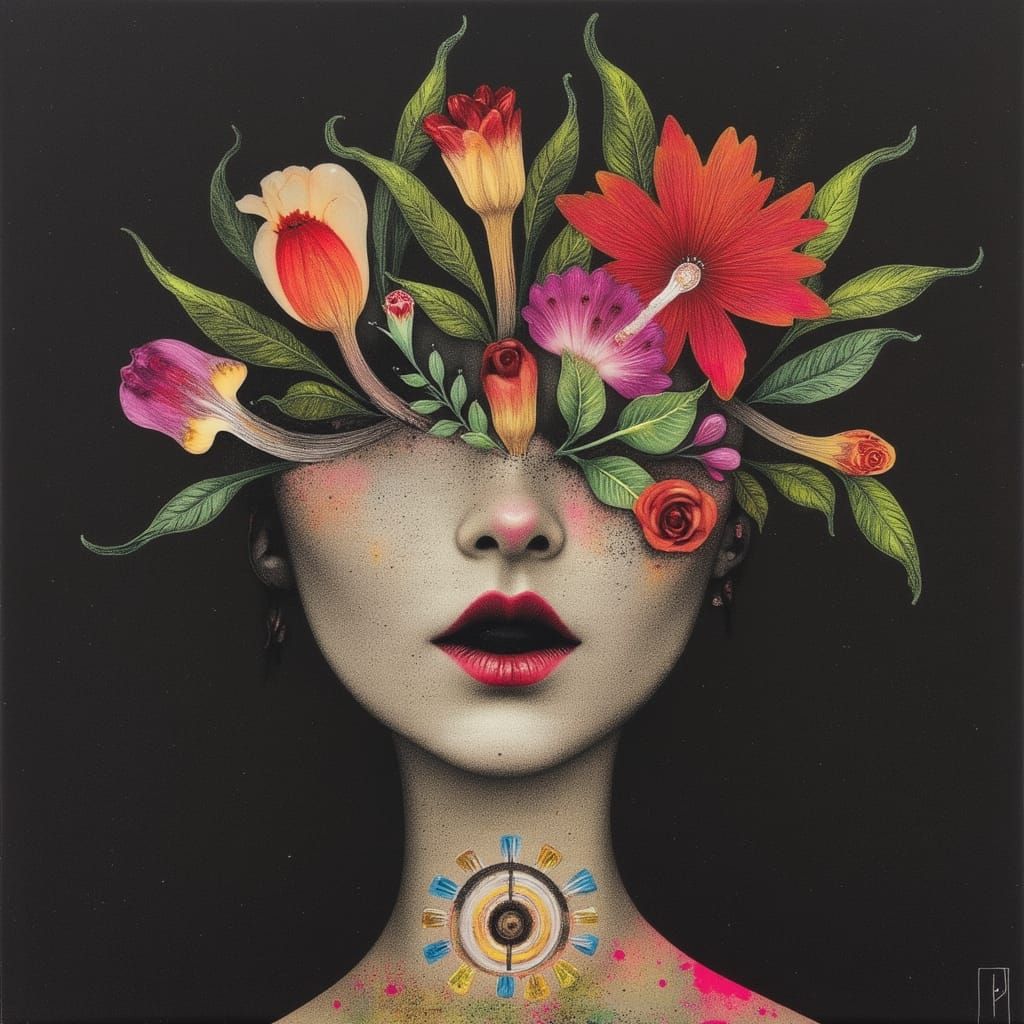 Abstract Ophelia: Grief and Regret as Collage