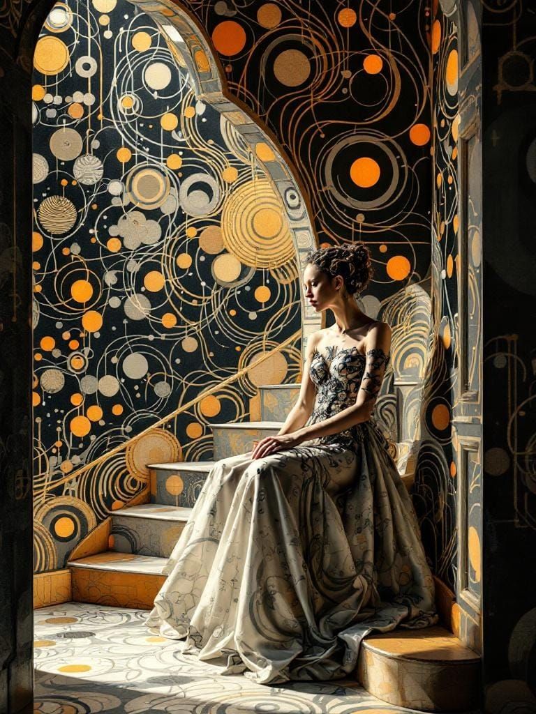 Replicant Wearing the Latest Neuromorphing Fashion