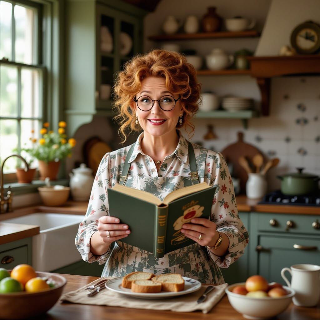Molly Weasley Launches Cookbook in Magical Kitchen