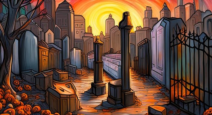 Graveyard of Souls: A Masterpiece in Horror Art