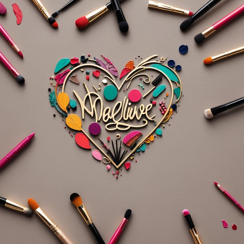 Creative Logo Design for a Brazilian Makeup Blog