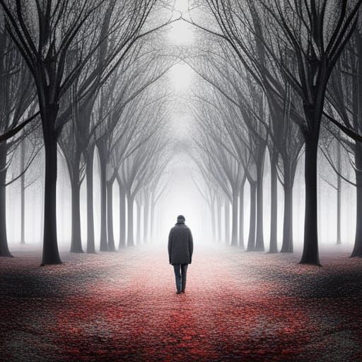 Evocative Digital Art Inspired by Poignant Lyrics