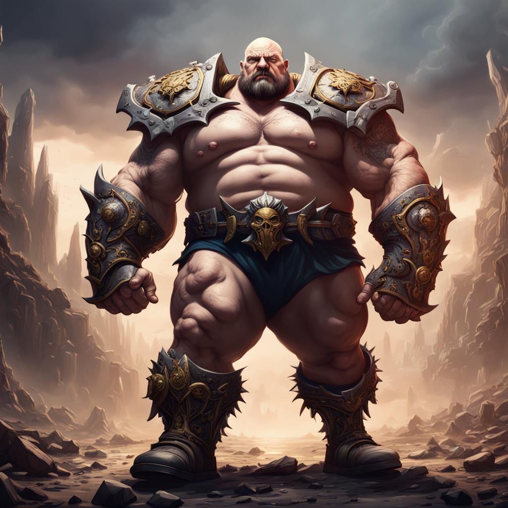 World's Strongest Man with Warhammer: Detailed Matte Paintin...