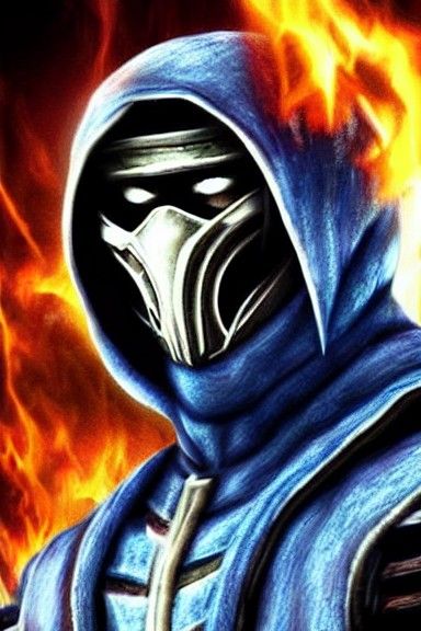 Subzero from Mortal Kombat