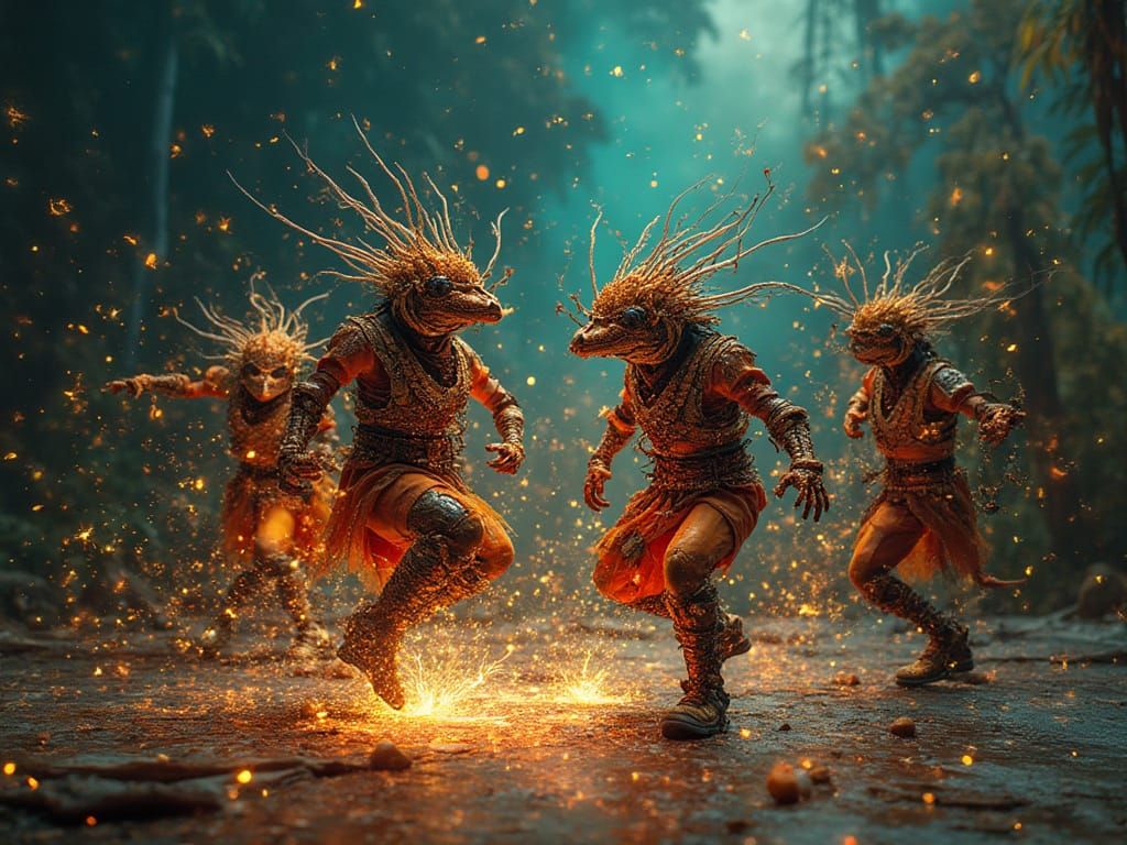 Digitised Steampunk Wayang Interpretive Repair Crew Wayangam...