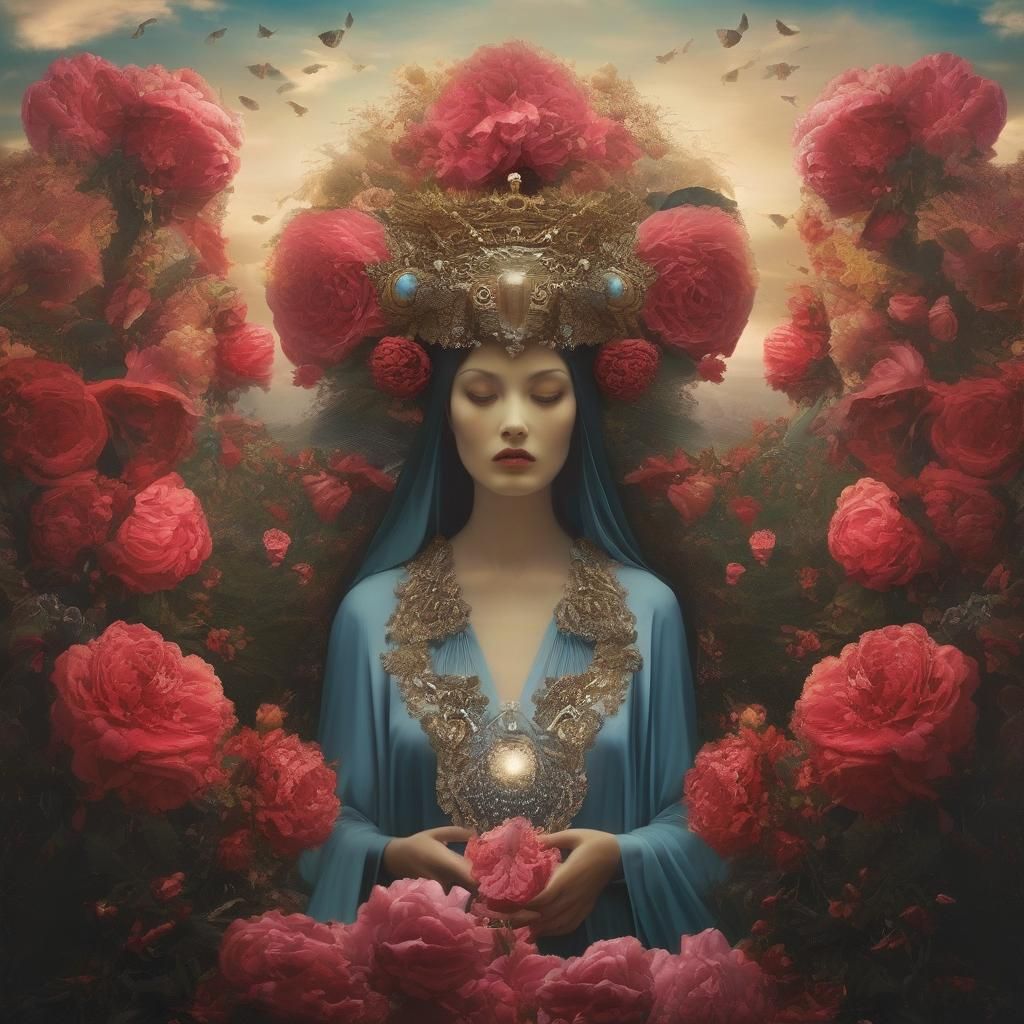 Persephone: A Surreal Goddess