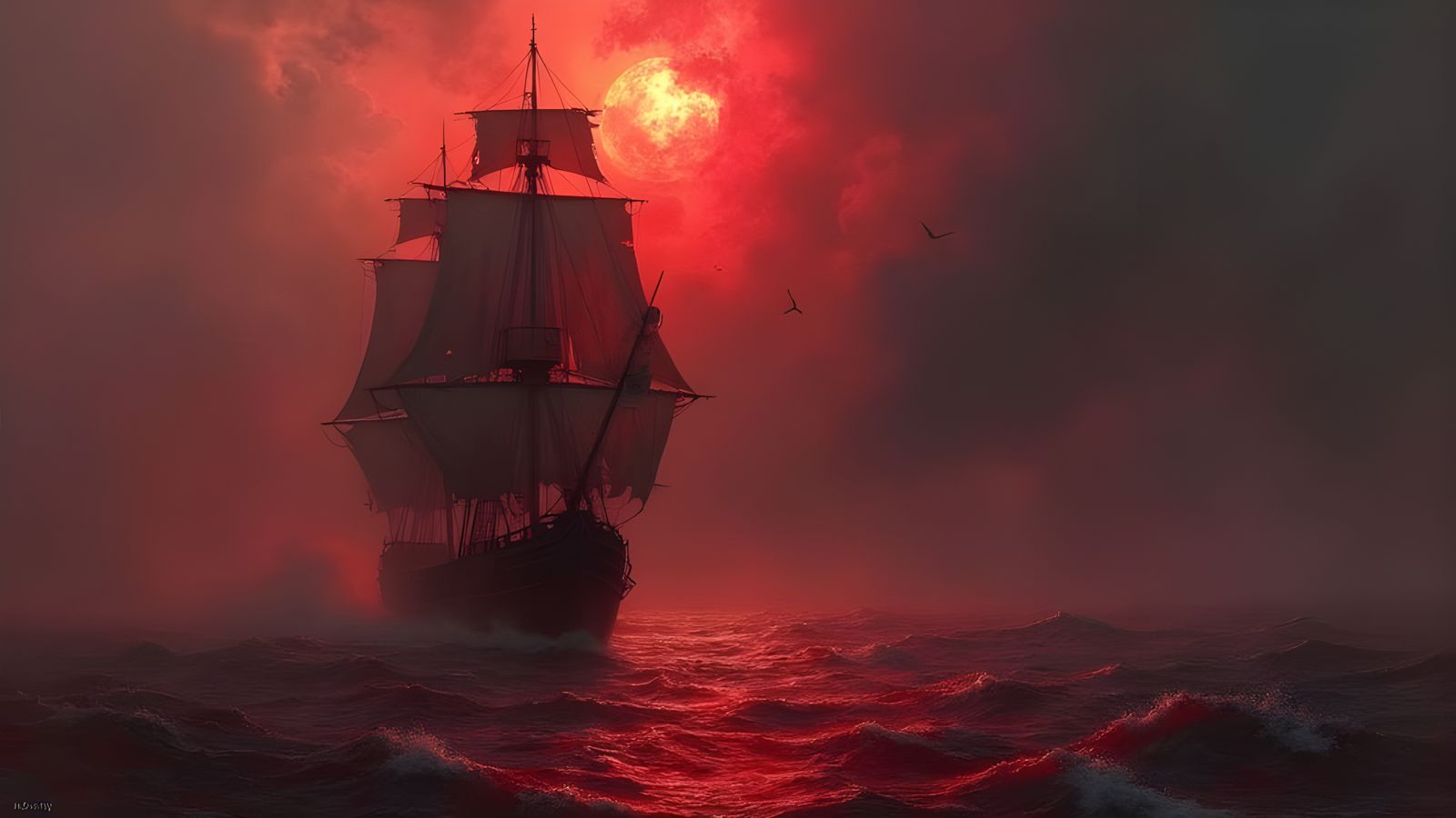 Eternal Vessel of Bone and Crimson Seas