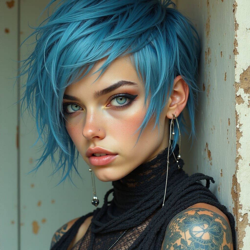 Cherokee Irish Idol with Blue-Steel Eyes