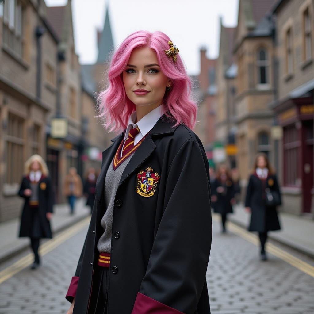 Nymphadora Tonks: Pink-Haired Hufflepuff Student at Hogwarts