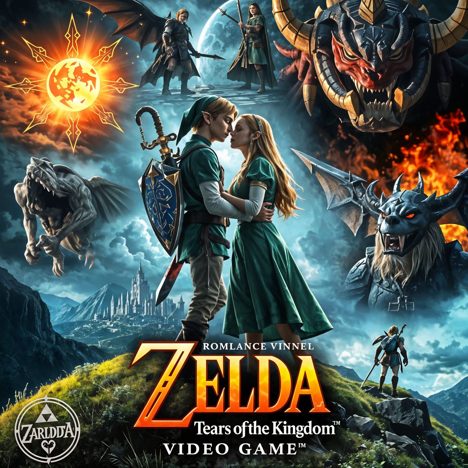 Video Game Cover "Zelda"