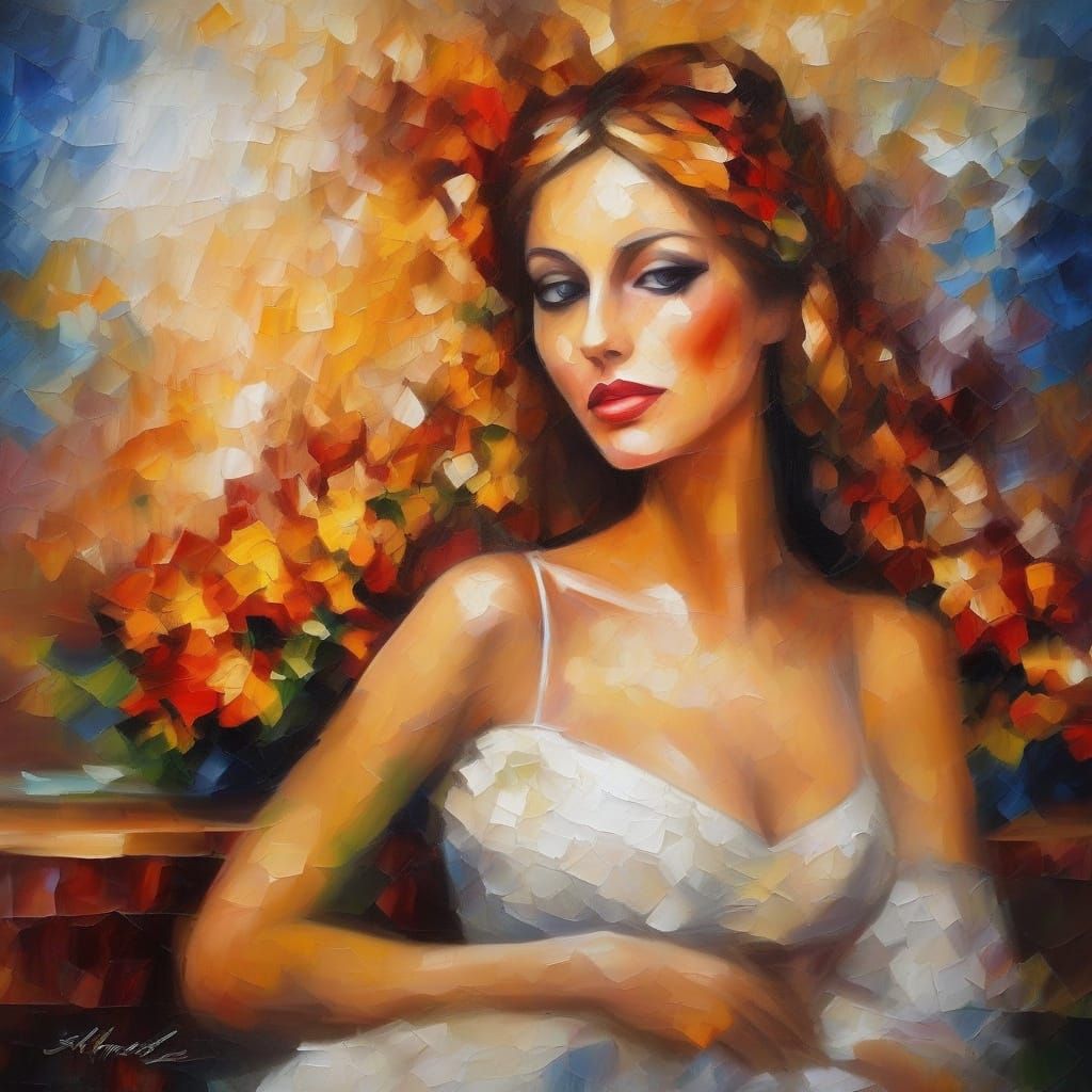 Leonid Afremov Close-up