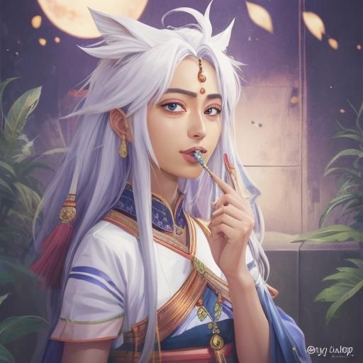 Hungry Satureya Generated by AI