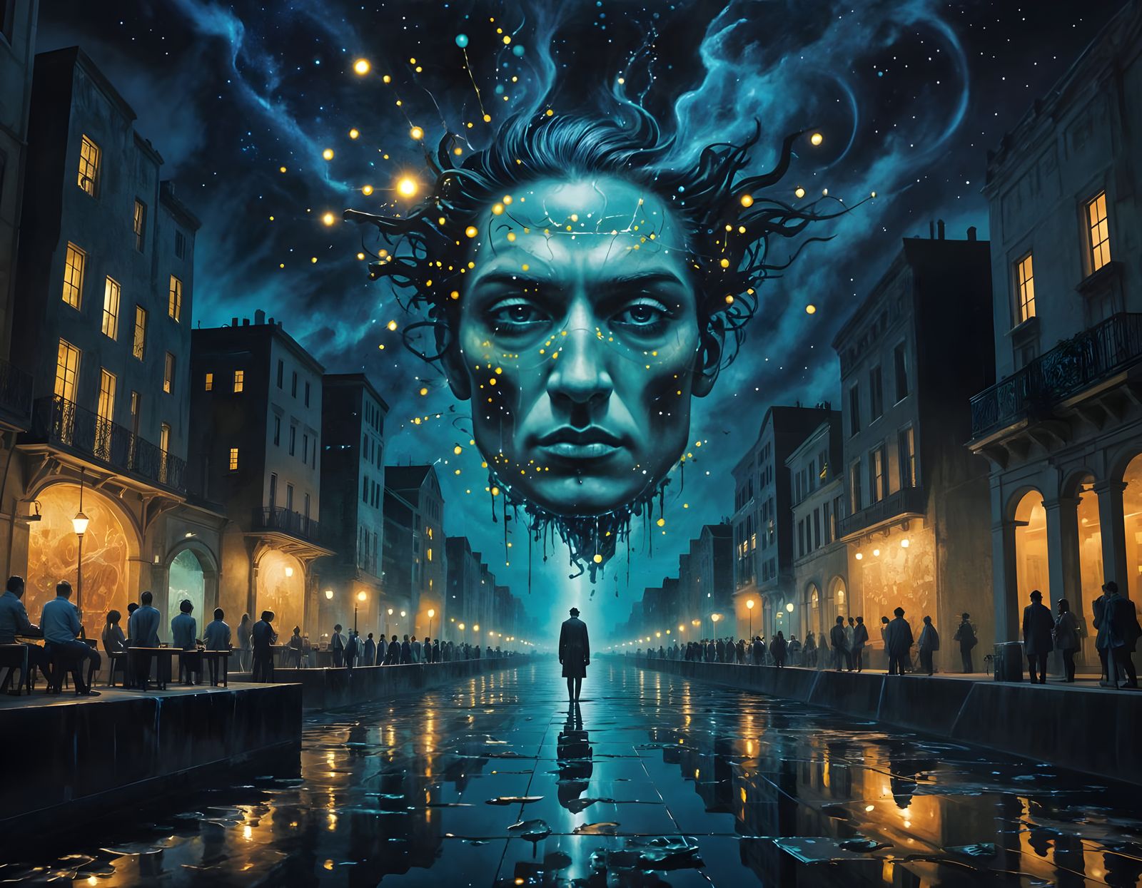 AI Artists Unleash Nightly Creativity in a Futuristic, Surre...