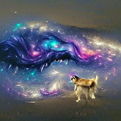 Galaxy Dog: A Cosmic Canine Creation